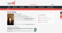 Desktop Screenshot of annesolaz.site.ined.fr