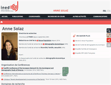 Tablet Screenshot of annesolaz.site.ined.fr