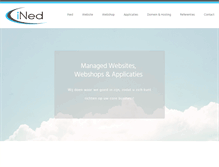 Tablet Screenshot of ined.nl
