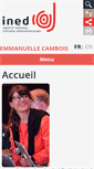 Mobile Screenshot of cambois.site.ined.fr