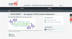 Desktop Screenshot of eucconet.site.ined.fr