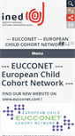 Mobile Screenshot of eucconet.site.ined.fr