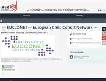 Tablet Screenshot of eucconet.site.ined.fr