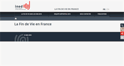 Desktop Screenshot of fdv.site.ined.fr