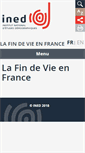Mobile Screenshot of fdv.site.ined.fr